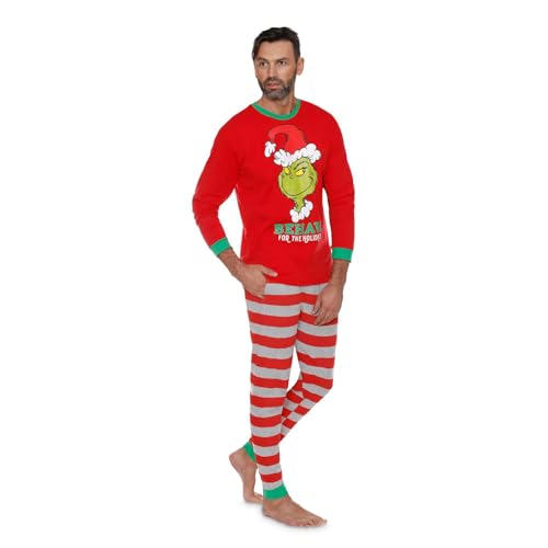 Grinch Kleidung Grinch Schlafanzug Damen Pullover Weihnachten Damen Grinch Kostüm Kinder Grinch Overall Mit Nähten Grinch Jumpsuit Familien Weihnachten Pyjama Set Grinch Pyjama Herren Weihnachten von HGWOPGASD