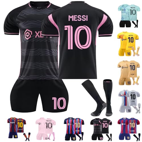 HGWOPGASD Fußball Tshirt Kinder Barcelona Trikot Kinder Herren Fussball Trikot Erwachsene Zocken Kinder Fussball Kinder Fussball Trikot Set Kinder Fussball Trainingsanzug Erwachsene Fussball Trikot von HGWOPGASD