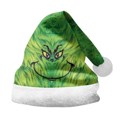 HGWOPGASD Mütze Weihnachten Nikolausmütze Erwachsene Mini Partyhüte Santa Hats Weihnachtsmützen Deko Nikolausmütze Plüsche Weihnachtsmützen Familie Mütze Weihnachten Santa Hats Christmas Tree Hat von HGWOPGASD