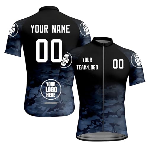 HGWOPGASD Personalisiertes Fahrradtrikot Personalisierte Fahrradkleidung Personalisiertes Fahrradtrikot MTB Trikot Herren MTB Kleidung Mountainbike Trikot Mountainbike Kleidung A14 von HGWOPGASD