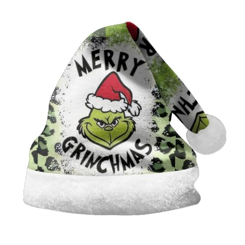 HGWOPGASD Weihnachtsmann Mütze Weihnachtsmützen Mini Weihnachtsmütze Mini Weihnachtsmütze Nikolausmütze Erwachsene Christmas Tree Hat Weihnachtsbaum Grinch Hut Mini Weihnachtsmützen Christmas Hats von HGWOPGASD