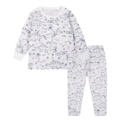 Pyjamas Zum Ausmalen Pyjama-Set Für Kinder, Handbemalt Und Ausmalbar Schlafanzug Für Jungs Eltern-Kind-Schlafanzüge Diy Bambus Kinder Schlafanzug Zum Anmalen Kinder-Pyjamas Färbbare Schlafanzüge von HGWOPGASD