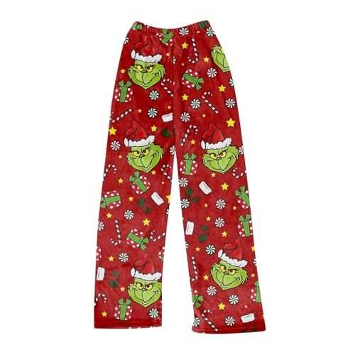 Weibliche Kleidung The Grinch Kuschel Pyjama Damen Damen Weihnachtsmann Kostüm Grinch Pyjama Kinder Grinch Schlafanzug Damen Schlafanzug Hose Damen Lang Grinch Pyjama Schlafanzug Damen von HGWOPGASD