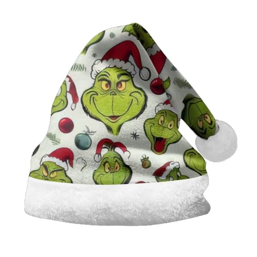Weihnachtsmütze Nikolausmütze Plüsche Christmas Hats Santa Hats Nikolausmütze Erwachsene Mini Partyhüte Weihnachtsmützen Familie Nikolausmütze Klein Weihnachten Mütze Weihnachtsmützen Familie von HGWOPGASD