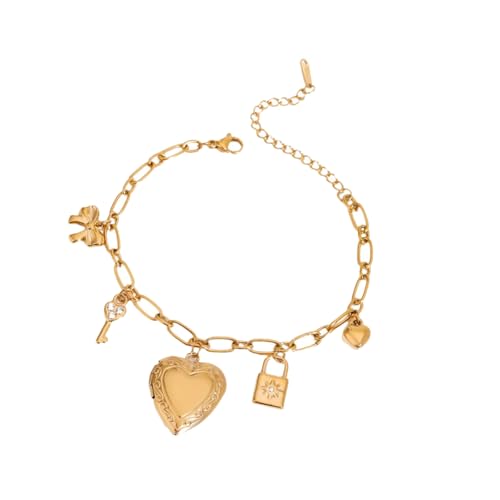 Charme Herzförmiges Rahmen Armband Fotorahmen Anhänger Armband Frauen Mode Und Hochzeit Schmuck Für Verschiedene Anlässe Edelstahl Foto Locket Charme Herzförmiges Rahmen Armband Fotorahmen Anhänger Armband Frauen Mode Und Hochzeit Schmuck Für Verschiedene Anlässe Edelstahl Foto Locket von HGZHNAT