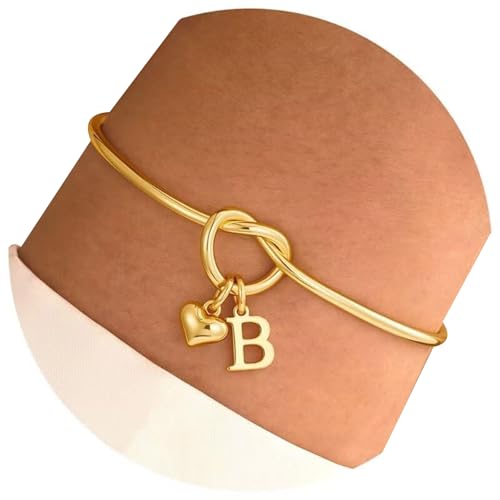 HGZHNAT Creative Heart Design, Verstellbarer 14 Karat Gold Plattiert Edelstahlbrief Zauber, Geburtstag Ihre Edelstahl Freundin Geschenk HGZHNAT Creative Heart Design, Verstellbarer 14 Karat Gold Plattiert Edelstahlbrief Zauber, Geburtstag Ihre Edelstahl Freundin Geschenk von HGZHNAT
