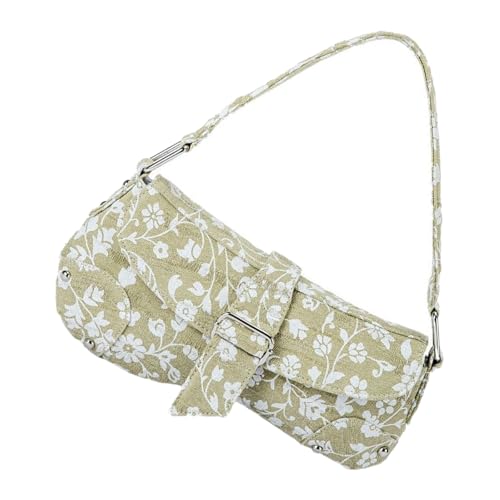 HGZHNAT Frauen Pendeln Taschen Mode Achselhöhle Einkaufsbeutel Stilvolle Handtaschen Retro Schulter Einfacher Achselwachen Einfache Achselhöhle Stilvolle Handtasche Und Geldbörse Retro Schulter von HGZHNAT