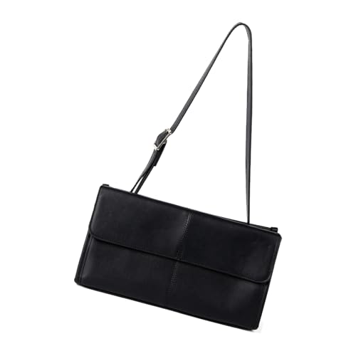 HGZHNAT Moderne Achselbausbaus Vintage Inspirierte Design Weiche PU Leder Leichte Handtasche Mit Mehreren Inneren Taschen Moderne PU Leder Umhängetasche von HGZHNAT