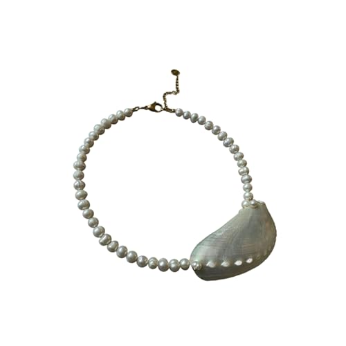 HGZHNAT Natural Shell Anhänger Schichtung Halskette Küste Inspirierte Schmuckperlen Charme Verstellbarer Neckketten Für Lässige Einzigartige Muschelheize Küstenkette HGZHNAT Natural Shell Anhänger Schichtung Halskette Küste Inspirierte Schmuckperlen Charme Verstellbarer Neckketten Für Lässige Einzigartige Muschelheize Küstenkette von HGZHNAT