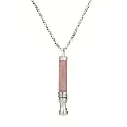 HGZHNAT Naturstein Charme Ängstlicher Linderung Halskette Metallstahl Anhänger Für Die Beendigung Der Vizehilfe Emotionales Gleichgewicht Vize Halskette HGZHNAT Naturstein Charme Ängstlicher Linderung Halskette Metallstahl Anhänger Für Die Beendigung Der Vizehilfe Emotionales Gleichgewicht Vize Halskette von HGZHNAT