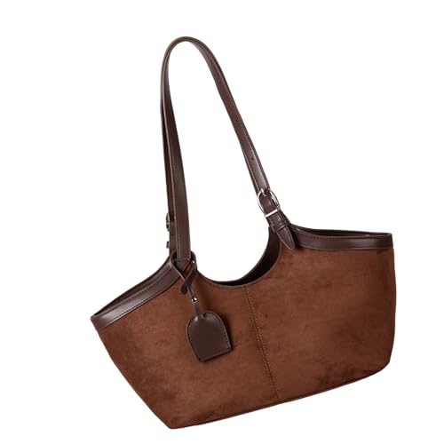 HGZHNAT Vintage Inspirierte Umhängetasche Mit Mehreren Fächern Kratzfeste Ergonomische Achselbaus Für Frauen Mädchen Große Kapazität Retro Umhängetasche von HGZHNAT