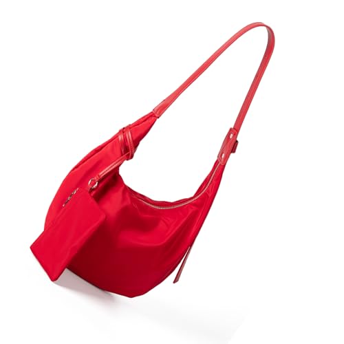 Moderne Pendler Achselgrundstück Tragen Resistente Nylonbeutel Kompaktes Crossbody Fashion Schultertasche Für Frauen Leichte Tägliche Schulter von HGZHNAT