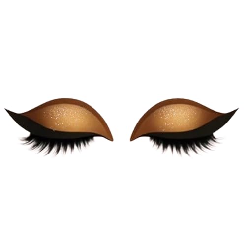 Wimper Und Lidschatten-aufkleber, Lazy Eye Shad-ow Eyelash Patches, Lazy Lidschatten Wimpernpatch, Eye Make Up Wimpernaufkleber Mit Eingebauten Lidschatten Für Instants Glamourus Sehen Keine Falschen von HGZHNAT