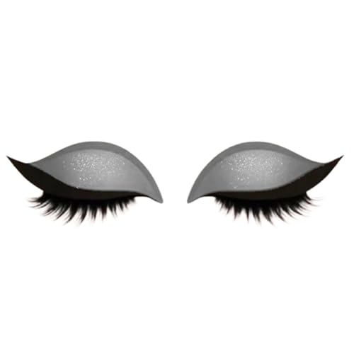 Wimper Und Lidschatten-aufkleber, Lazy Eye Shad-ow Eyelash Patches, Lazy Lidschatten Wimpernpatch, Eye Make Up Wimpernaufkleber Mit Eingebauten Lidschatten Für Instants Glamourus Sehen Keine Falschen von HGZHNAT