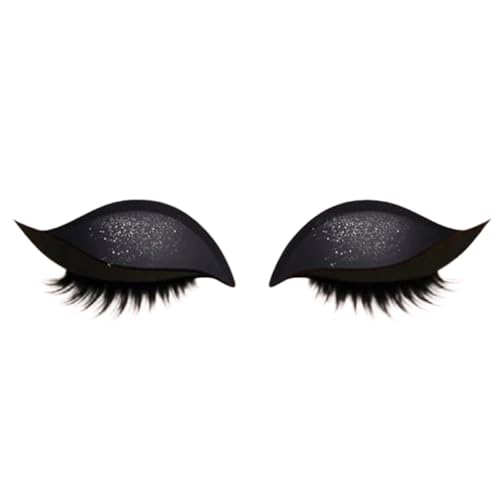 Wimper Und Lidschatten-aufkleber, Lazy Eye Shad-ow Eyelash Patches, Lazy Lidschatten Wimpernpatch, Eye Make Up Wimpernaufkleber Mit Eingebauten Lidschatten Für Instants Glamourus Sehen Keine Falschen von HGZHNAT