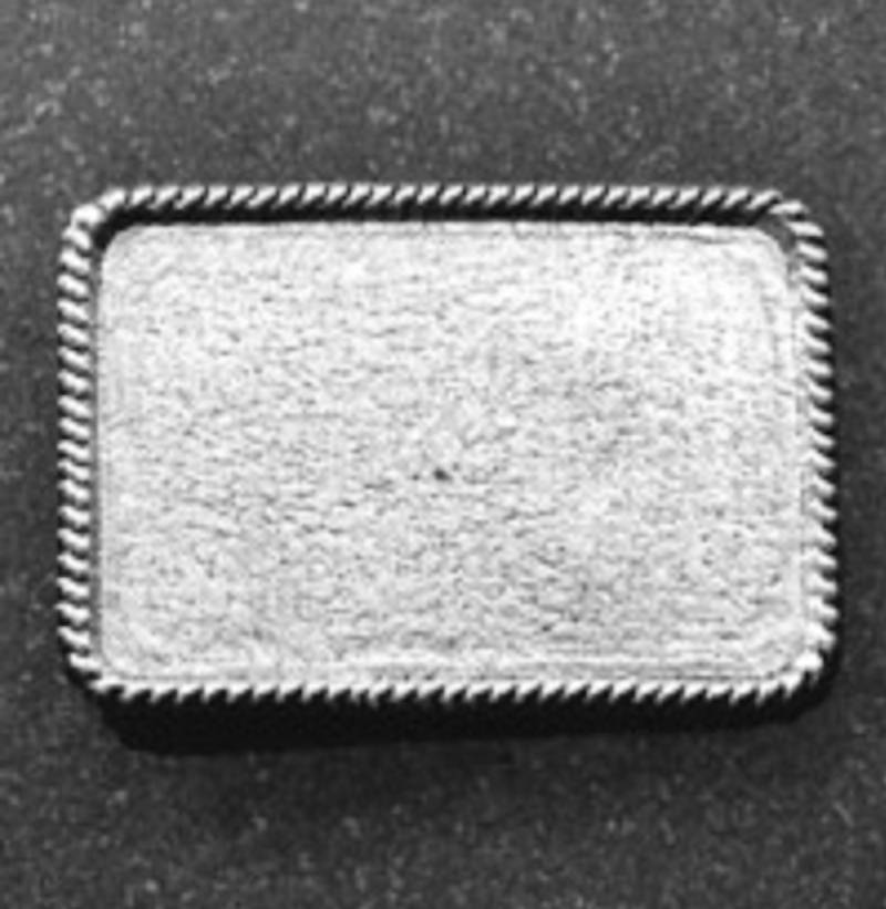 2 Gürtelschnallenbasen Mit D-Ring, Austauschbar, Rechteck Seilkante in Antikgold, Kupfer Oder Silber Rustikalem Braunem Finish, 2Er-Pack 2 Gürtelschnallenbasen Mit D-Ring, Austauschbar, Rechteck Seilkante in Antikgold, Kupfer Oder Silber Rustikalem Braunem Finish, 2Er-Pack von HHHdesigns