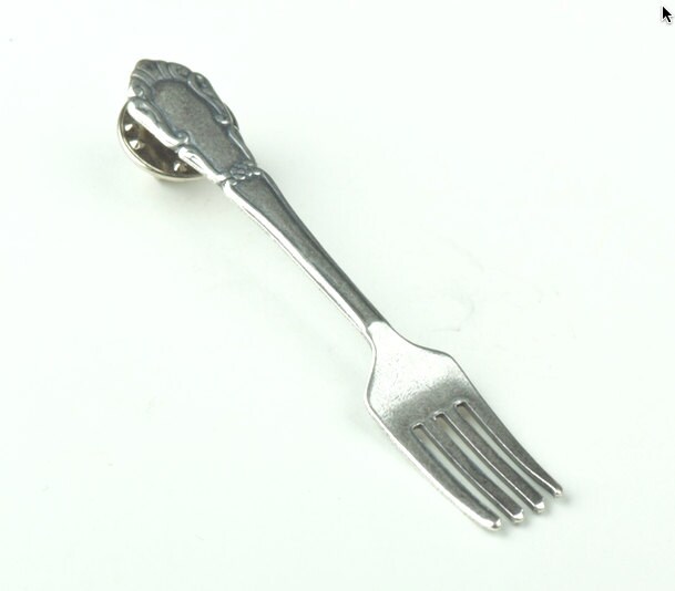 "Keep Your Fork" Anstecknadel, The Best Is Yet To Come, " Antik Silber, Made in Usa, 24Er Pack "Keep Your Fork" Anstecknadel, The Best Is Yet To Come, " Antik Silber, Made in Usa, 24Er Pack von HHHdesigns