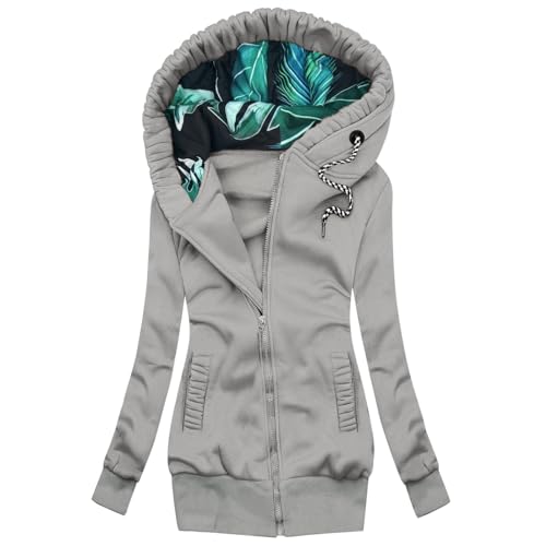 HHOP Vintage Pullover Geldbeutel Damen Puffer Jacke Damen Sweatshirt Kleid Damen leichte Steppweste, lang Damen Grobstrick Cardigan Sport Jacke Damen Fitness Zip Hoodie Damen Strickjacke Damen Herbst von HHOP