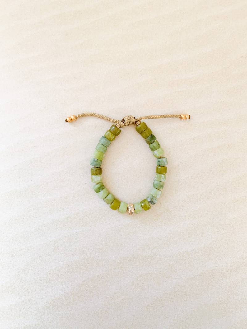 Nr.11 | Edelstein Krähe Perlenarmband Pony Perlen Individuelle Designs Designer Inspiriert Forte Bead Jade Achat von HHperlastudio