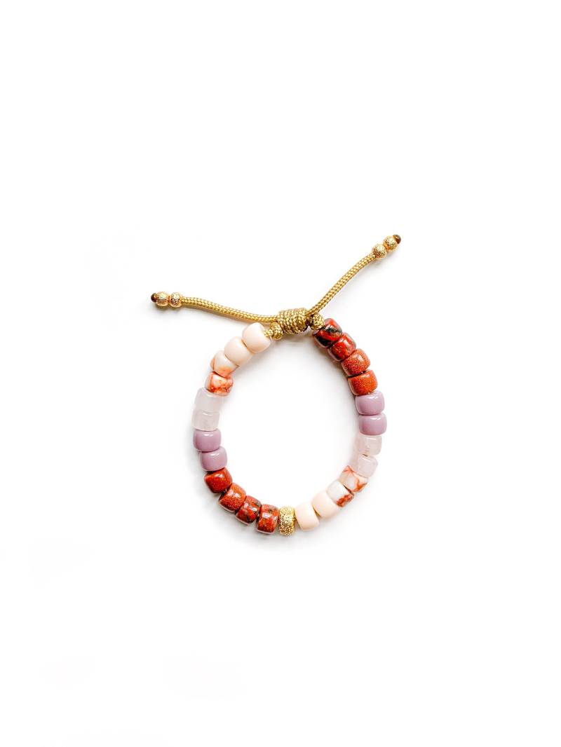 Nr.112 | Trendy Edelstein Perlen Armband Pony Crow Anpassbare Designs Arm-Süßigkeit Geschenk Für Sie Brautjungfer Zum Binden von HHperlastudio