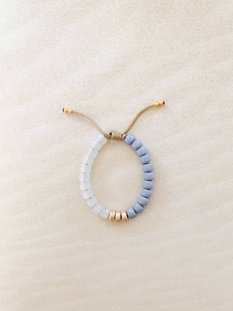 Nr.5 | Edelstein Krähe Perlenarmband Pony Perlen Individuelle Designs Designer Inspiriert Forte Bead Achat von HHperlastudio