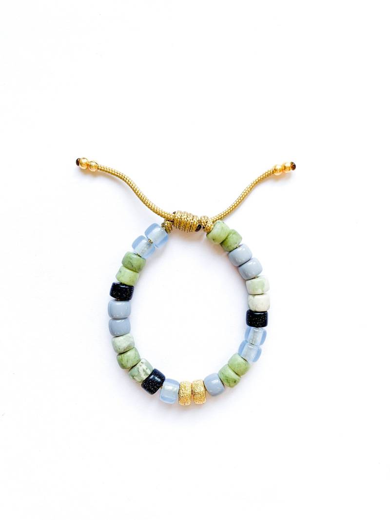 Nr.50 | Edelstein Krähe Perlenarmband Pony Individuelle Designs Designer Inspiriert Forte Bead von HHperlastudio