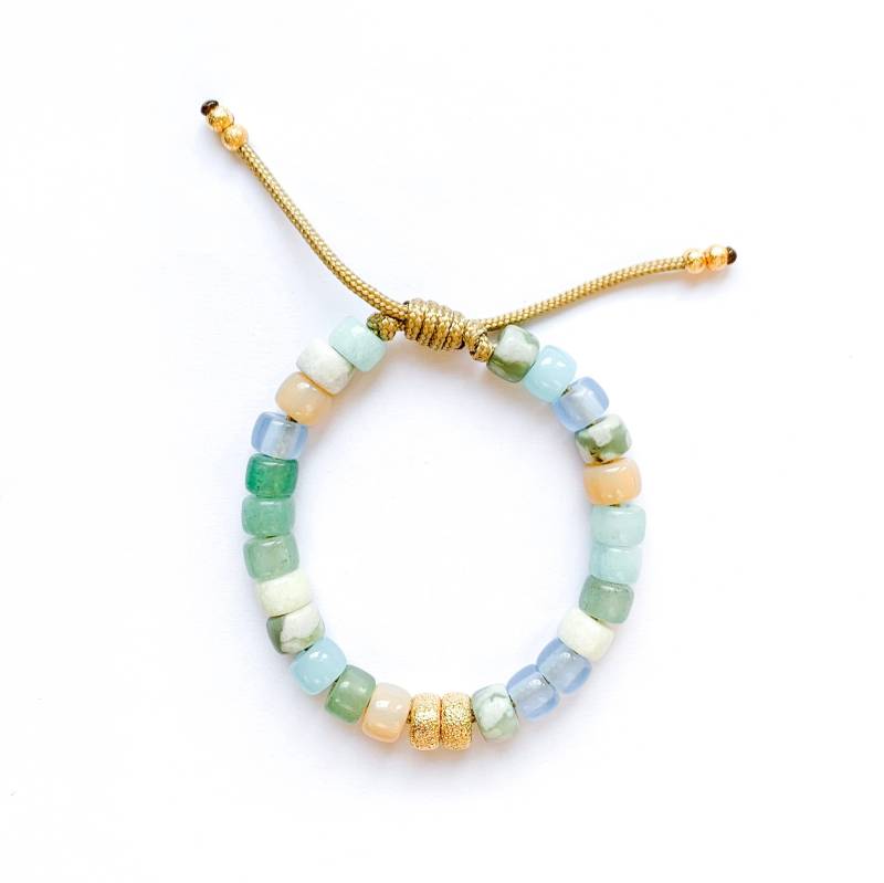 Nr.56 | Edelstein Krähe Perlenarmband Pony Perlen Individuelle Designs Designer Inspiriert Forte Bead Armandchen von HHperlastudio