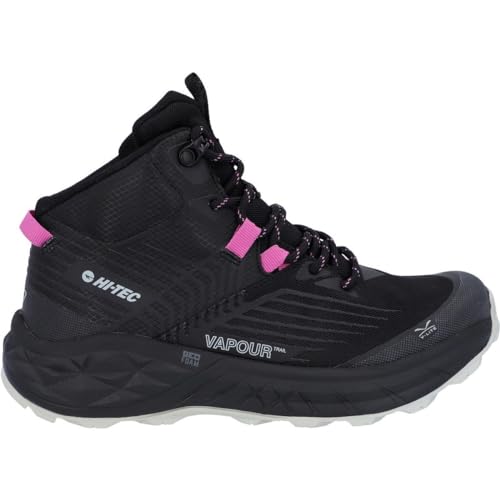 HI-TEC Damen Fuse Trail Mid WP, Schwarz, 40.5 EU von HI-TEC