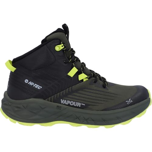 HI-TEC Herren Fuse Trail Mid WP, Schwarz, 46 EU von HI-TEC