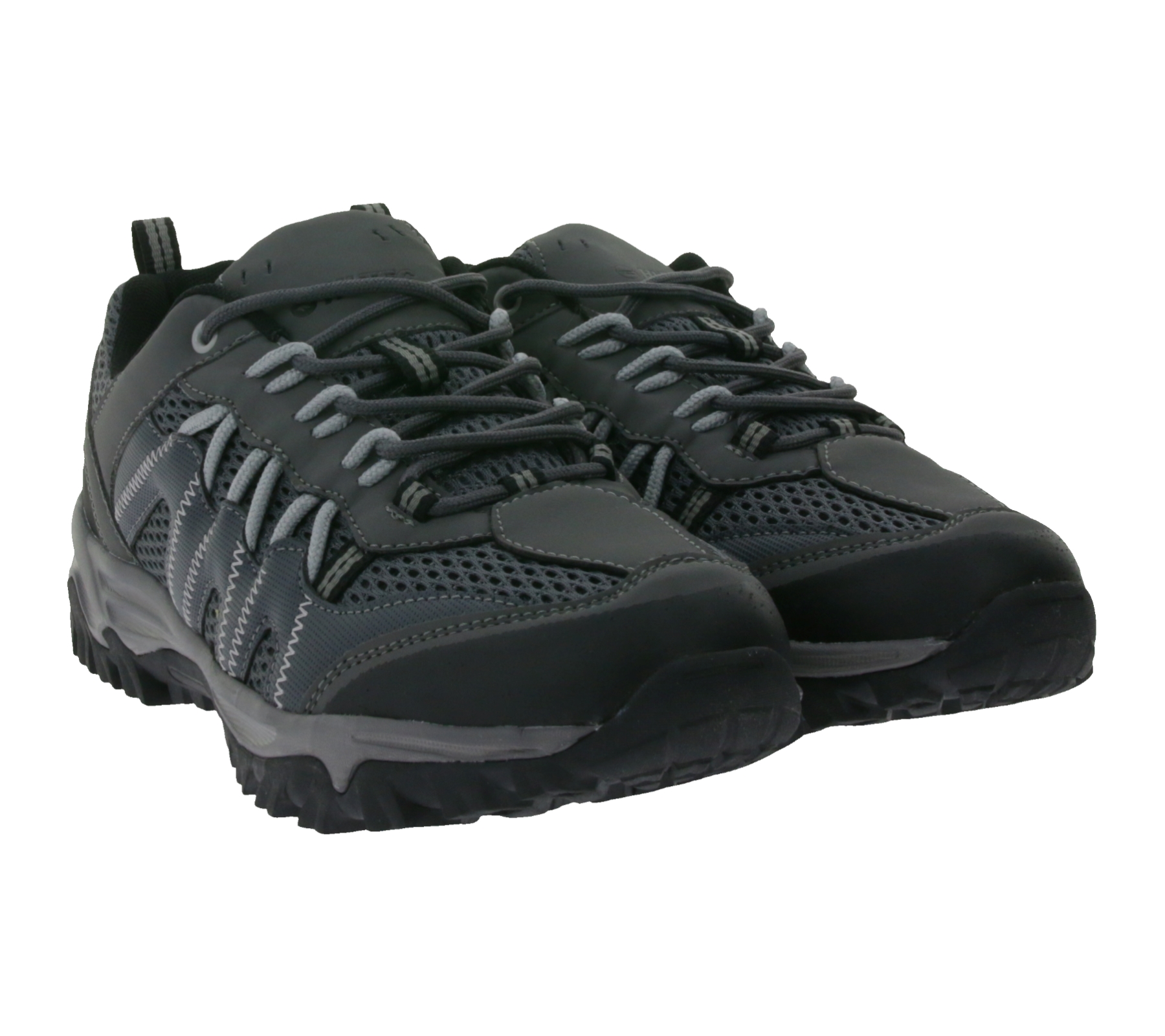HI-TEC JAGUAR Herren komfortable Wander-Schuhe mit gepolsterter Zunge Outdoor-Schuhe O006524-051-01 Grau von HI-TEC