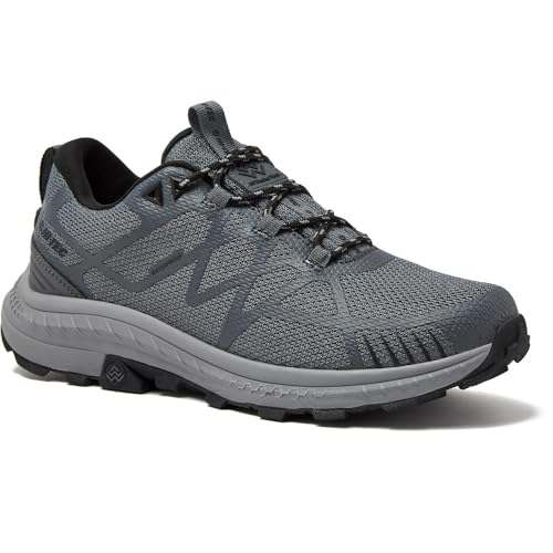 HI-TEC Mauna Hiker Wanderschuhe für Herren, Grau, Schwarz, Schwarz, 47.5 EU HI-TEC Mauna Hiker Wanderschuhe für Herren, Grau, Schwarz, Schwarz, 47.5 EU von HI-TEC