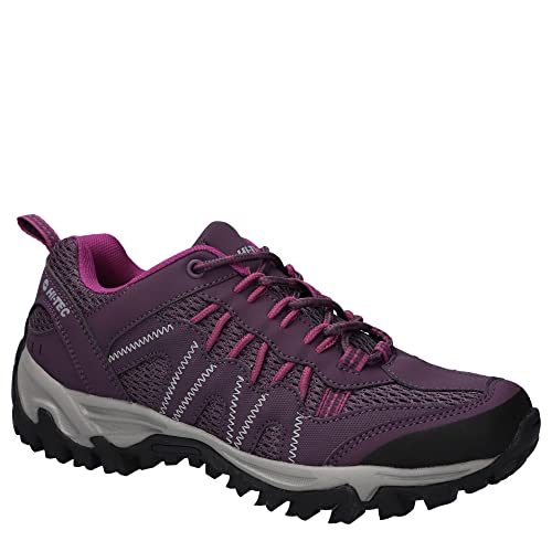 Hi-Tec Jaguar Womens Italian Plum/Festival Fuchsia, Wanderschuh, Italian Plum/Festival Fuchsia, von HI-TEC