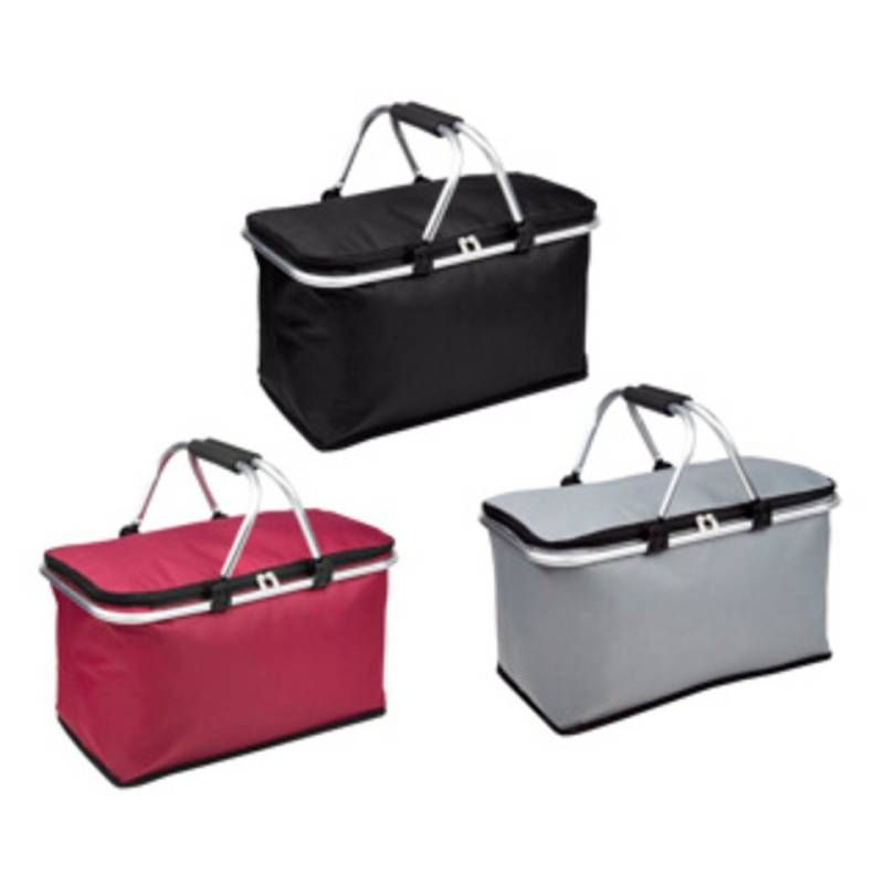 HI Einkaufskorb Einkaufskorb, nutzbar als Kühltasche Maße: ca. 48 x 28 x 25cm von HI