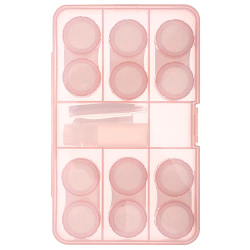 HIAKDOFT 1 Satz Kontaktlinsen Organizer Tragbare und Auslaufsichere Aufbewahrungsbox für Linsen Kompakt und Leicht für Reisen mit Viel für Sechs Linsen HIAKDOFT 1 Satz Kontaktlinsen Organizer Tragbare und Auslaufsichere Aufbewahrungsbox für Linsen Kompakt und Leicht für Reisen mit Viel für Sechs Linsen von HIAKDOFT