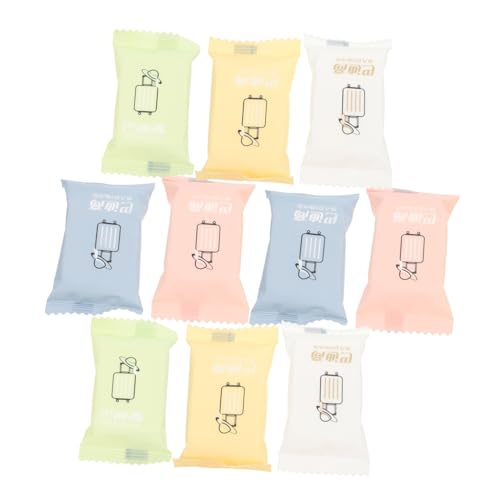 HIAKDOFT 10stücke Pack Komprimiertes Handtuch Einweg Mini Gesicht Reinigungs Handtuch von HIAKDOFT