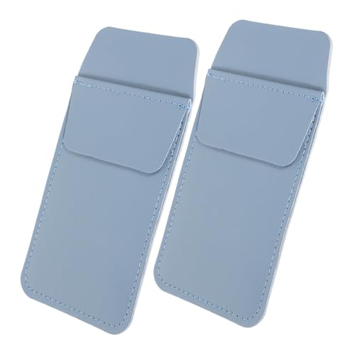 HIAKDOFT 2 Stück PU Leder Pen Organizer Stifttasche für Ärzte und Pflegepersonal Langlebiger Praktischer Taschenstifthalter für Arztkittel und Hemdtaschen Schützend und Vielseitig in von HIAKDOFT