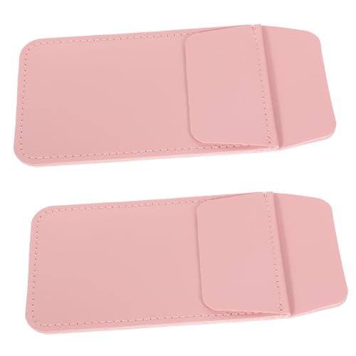 HIAKDOFT 2 Stück PU Leder Stifttasche Pen Pocket Protector für Ärzte Pflegekräfte Strapazierfähiger Stifthalter für Hemdtasche Praktischer Organizer für Kugelschreiber und Bleistifte von HIAKDOFT
