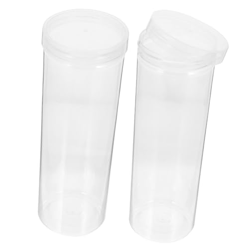 HIAKDOFT 2 Stück Transparente Pen Storage Box Kunststoff Stifthalter für Füller Kugelschreiber Multifunktionale Aufbewahrung Leicht für Büro und Geschenk von HIAKDOFT