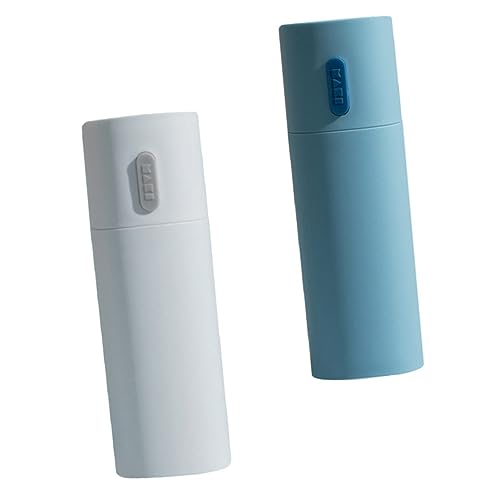 HIAKDOFT 2stücke Teiliges Tragbare Zahnbürsten Und Zahnpastahalterbox Für Reisen Eleganter Organizer Aus Hochwertigem Einfache Handhabung Und Viel Platz Für Zahnbürste Und Zahnpasta von HIAKDOFT