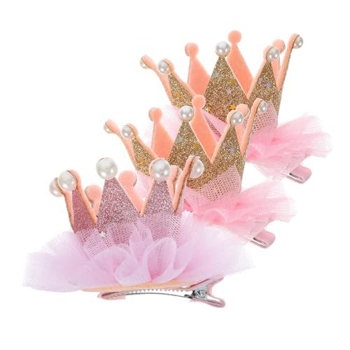 HIAKDOFT 3 Stück Teiliges Haarspangen für Mädchen Elastische Perlen Haarclips Modischer Haarschmuck für Junge Mädchen Farbige Kopfbedeckung Geeignet für Partys und Alltag Zufällige Farbe von HIAKDOFT