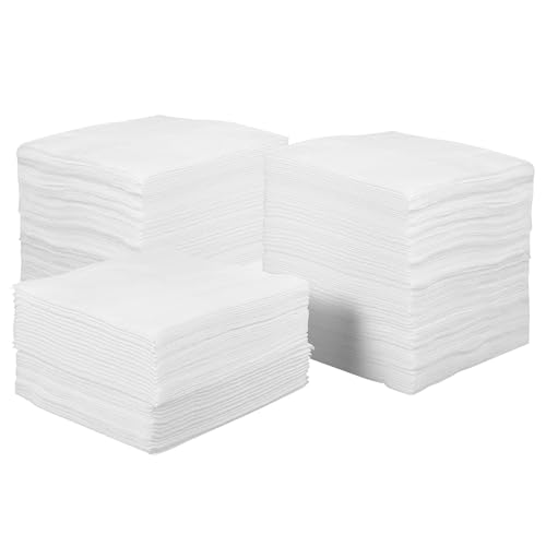 HIAKDOFT 400 Stück Abschminkpads aus Atmungsaktivem Vliesstoff Weiche Make Up Entferner Pads für Sanfte Gesichtsreinigung Praktische für Tägliche Anwendung bei Frauen von HIAKDOFT