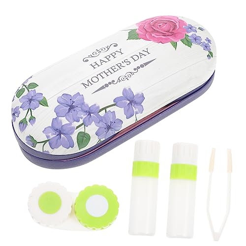 HIAKDOFT Brillen Und Kontaktlinsen-etui Tragbarer Fall Für Reisen Und Geschäft Wasserdichtes Aufbewahrungs Haushalt Und Outdoor-Gebrauch von HIAKDOFT