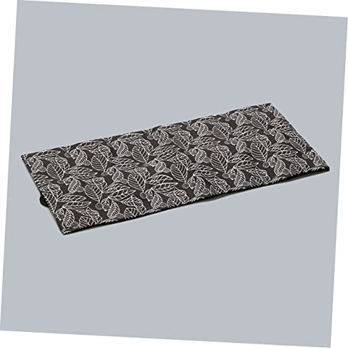 HIAKDOFT Canvas Bleistiftrolle mit Fächern Große Kapazität Federmäppchen aus Segeltuch mit Elegantem Muster Praktischer Stifte Organizer für Zeichnen Skizzieren und Reisen Tragbare von HIAKDOFT