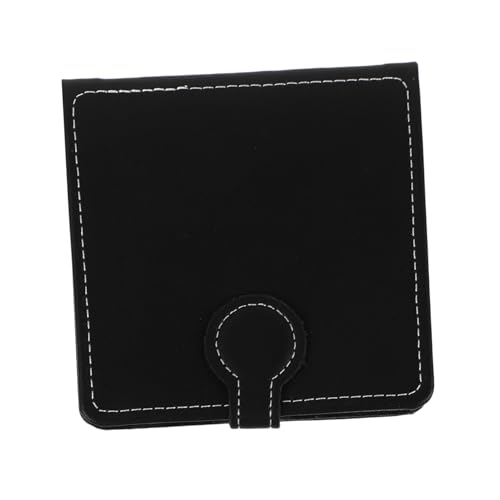 HIAKDOFT Gitarren Plektrum Tasche Schwarz Tragbarer Pick Organizer für Plektren Weiche Oberfläche Schützt Picks Geeignet für Gitarre Akustik Bass und Ukulele Praktische Aufbewahrungstasche von HIAKDOFT