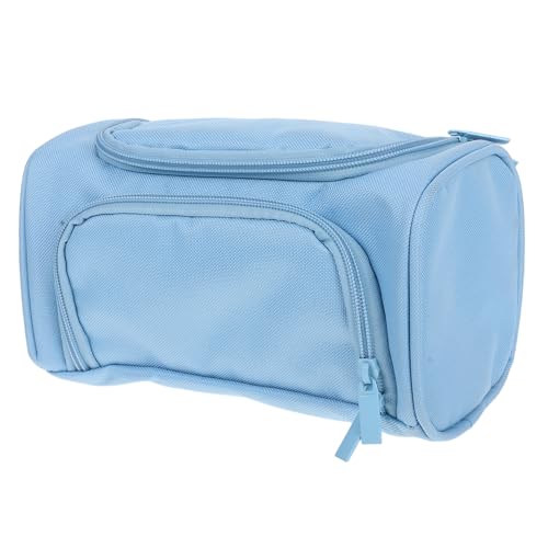 HIAKDOFT Großes Federmäppchen aus Strapazierfähigem Oxford Gewebe mit Glattem Reißverschluss Multifunktionale Aufbewahrungstasche für Stifte Kosmetik und Kleine Werkzeuge Leicht und von HIAKDOFT