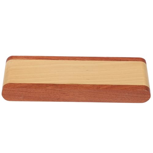 HIAKDOFT Hölzerne Pen Gift Box Einzeln Drehbar Retro Stifthalter Geschenkbox Tragbarer Pen Organizer Für Büro Schule Home Office von HIAKDOFT