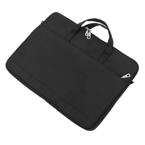 HIAKDOFT Laptop Tasche Schlank Leicht Wasserabweisend Laptophülle mit Reißverschluss Kompakte Umhängetasche für Damen und Business Reise Alltag von HIAKDOFT