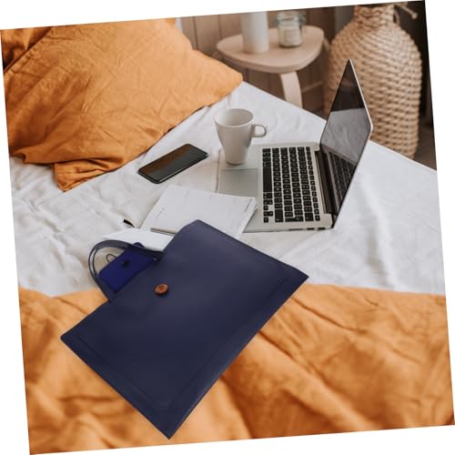 HIAKDOFT Laptop Tasche für Damen Leichte Kompakte Umhängetasche aus Kunstleder Multifunktionale Laptophülle mit Großem Stauraum für Notebooks als Arbeitstasche und Alltagstasche von HIAKDOFT