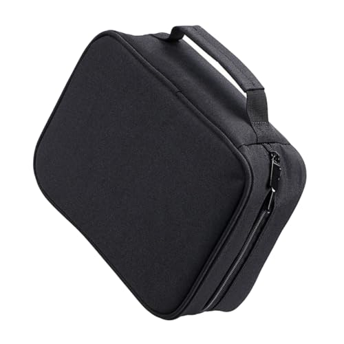 HIAKDOFT Marker Organizer Federmäppchen mit Reißverschluss Große Kapazität Stiftemäppchen für Erwachsene und Schwarzer Zeichenstift Aufbewahrungsbeutel für Marker Robustes Kunst zubehör von HIAKDOFT