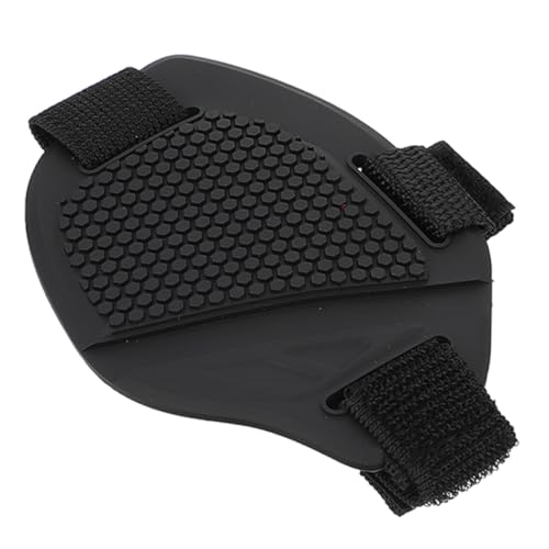 HIAKDOFT Motorrad Schaltgummi Schuhtschutz Elastisch Verstellbar Rutschfest Strapazierfähig Gummipad für Einfache Gangschaltung und Schutz Beim Fahren von HIAKDOFT